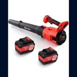 Leaf Blower, Cordless Leaf Blower with 2 x 4.5Ah Batteries and Fast Charger, 2 Speed Mode, Lightweight Leaf Blowers for Blowing Leaves, Patio Cleaning