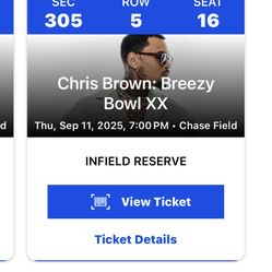 Chris Brown Tickets 