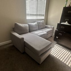 Small grey couch (used)
