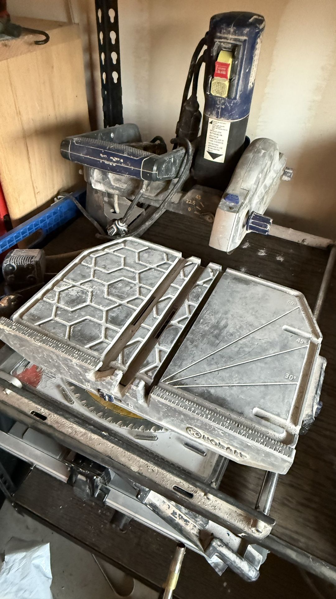 Kobalt Tile Saw W/stand