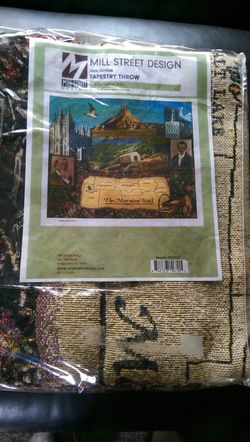 Brand New - Never opened Mill Street Tapestry Throw of the Norman Trail