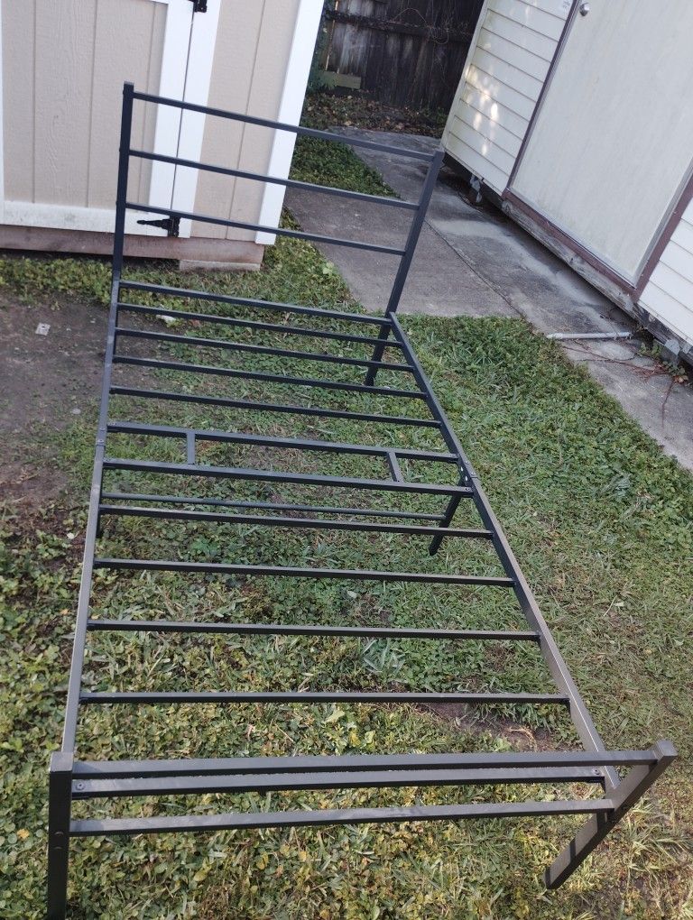 Twin Size Bed Framed