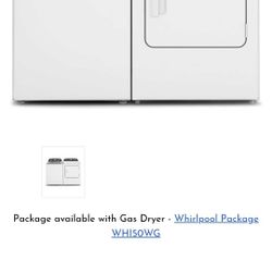Whyrpool  Washer And Dryer.  