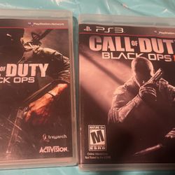 PS3 Call Duty Games