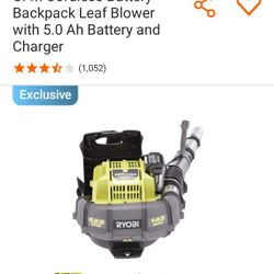 ryobi backpack leaf blower 40v