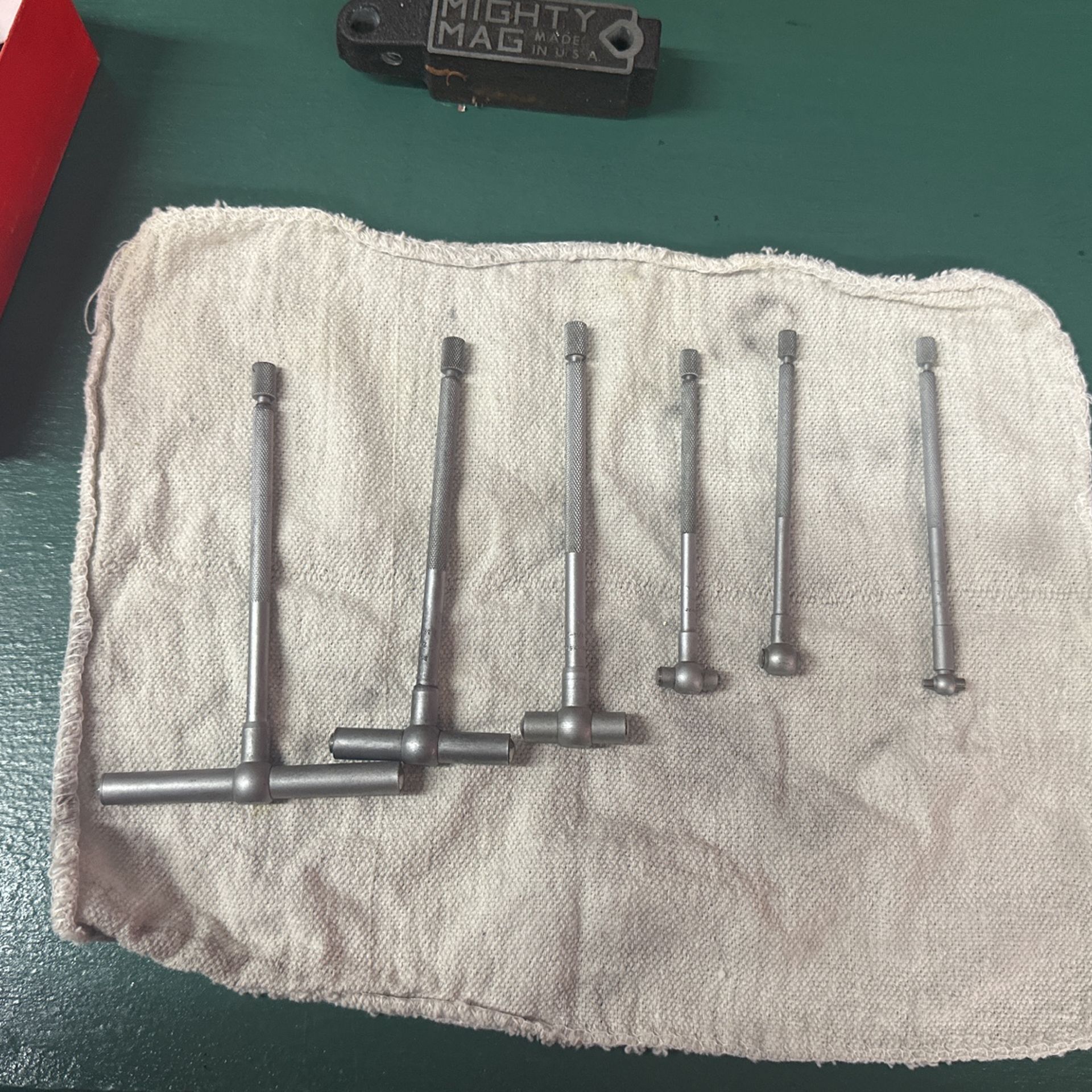 TESA Brown & Sharpe 599 591 20 Telescoping Gauge Set 6 Pieces