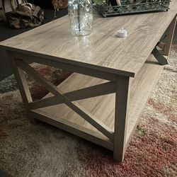 Light Gray Coffee Table