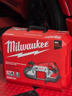 Brand New MILWAUKEE 11 Amp Deep Cut Band Saw with Hard Case