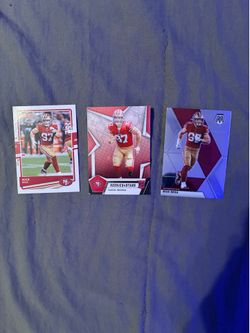 Nick Bosa 2019 Rookie Card Lot (3 Cards) - SF 49ers RC Panini