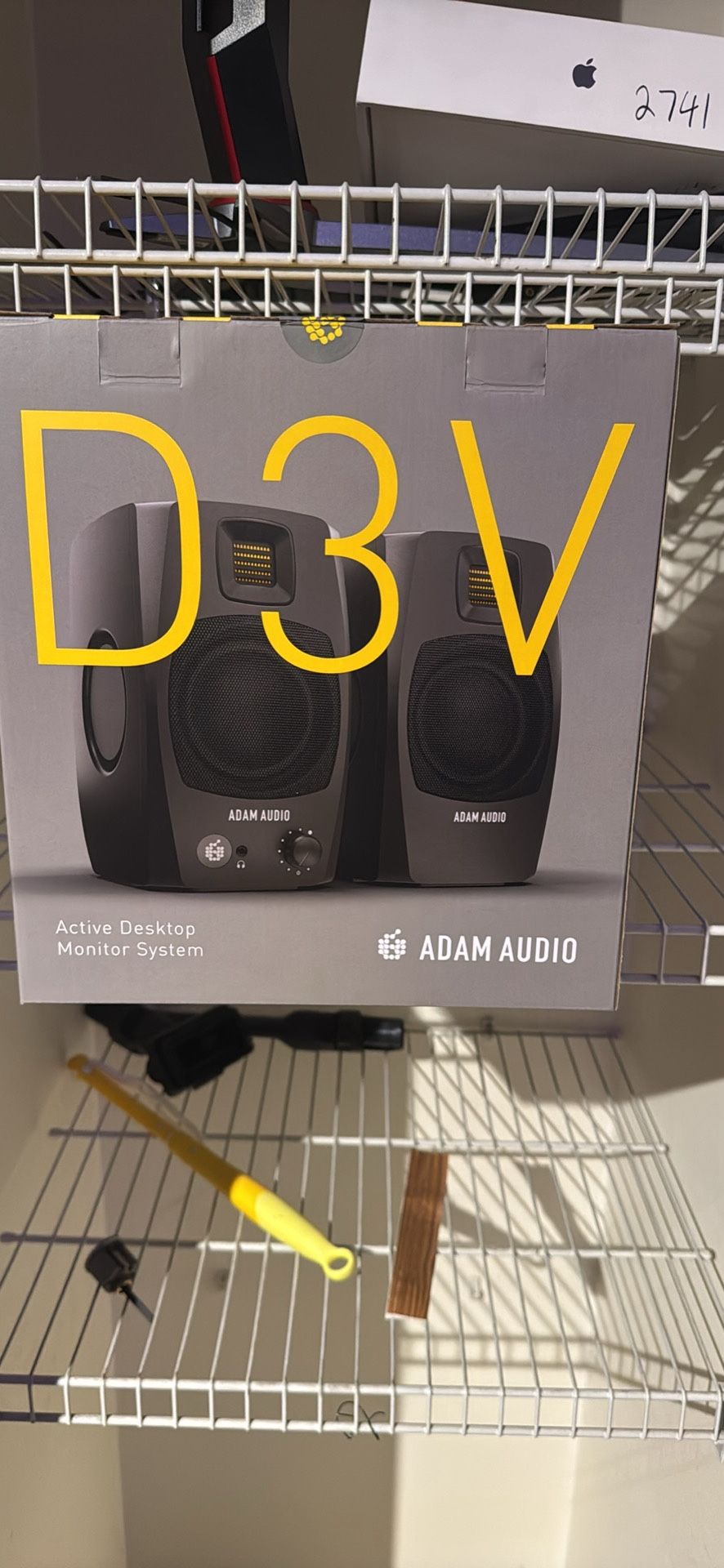 Adam Audio Dv Three Desktop Studio Monitors, Including Packaging
