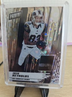 Rams  Josh Reynolds  Rookie  Patch  Card