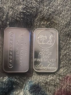 Vintage .999 silver bars