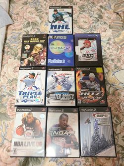 PS2 Console and games bundle