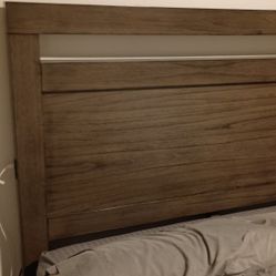 Platform Bed Frame With Headboard 