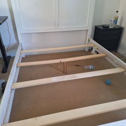 Bed Frame and Cabinet