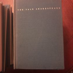 The Yale Shakespeare Plays 29 Vol Hardcover Book Set