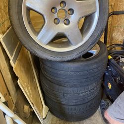 06 Lexus Rims 4-Aluminum 5 Spoke 18 In