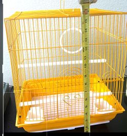 Bird Cages Yellow color Flat!