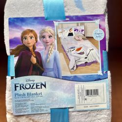 Disney Frozen Two Kids Bedding Super Soft Blanket 62“ X 90“