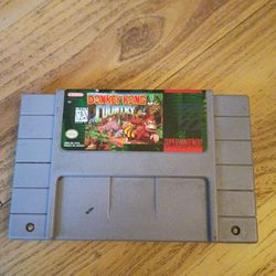 Super Nintendo Game Donkey Kong Country 