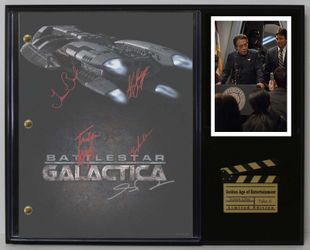 2 items for sale Battlestar Galactica Movie Script & Galaxy A03 with 2 protective glass