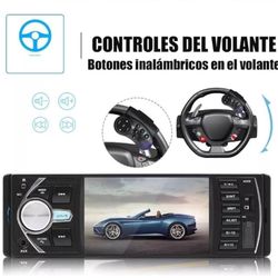 car Stereo with Screen and Reverse Camera one din
