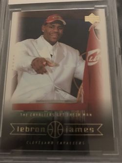 2003 Upper Deck Lebron James Rookie Card (Mint)