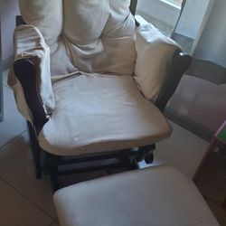 Rocking/Gliding Chair and Ottoman 