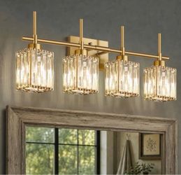 Torondo Modern Crystal Bathroom Vanity Light
