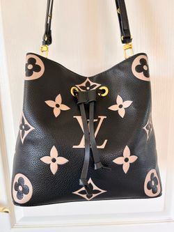 Neo Noe MM Bicolor Monogram Empreinte Leather - Women - Handbag