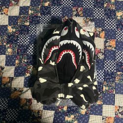 Grey Camo Bape Hoodie 