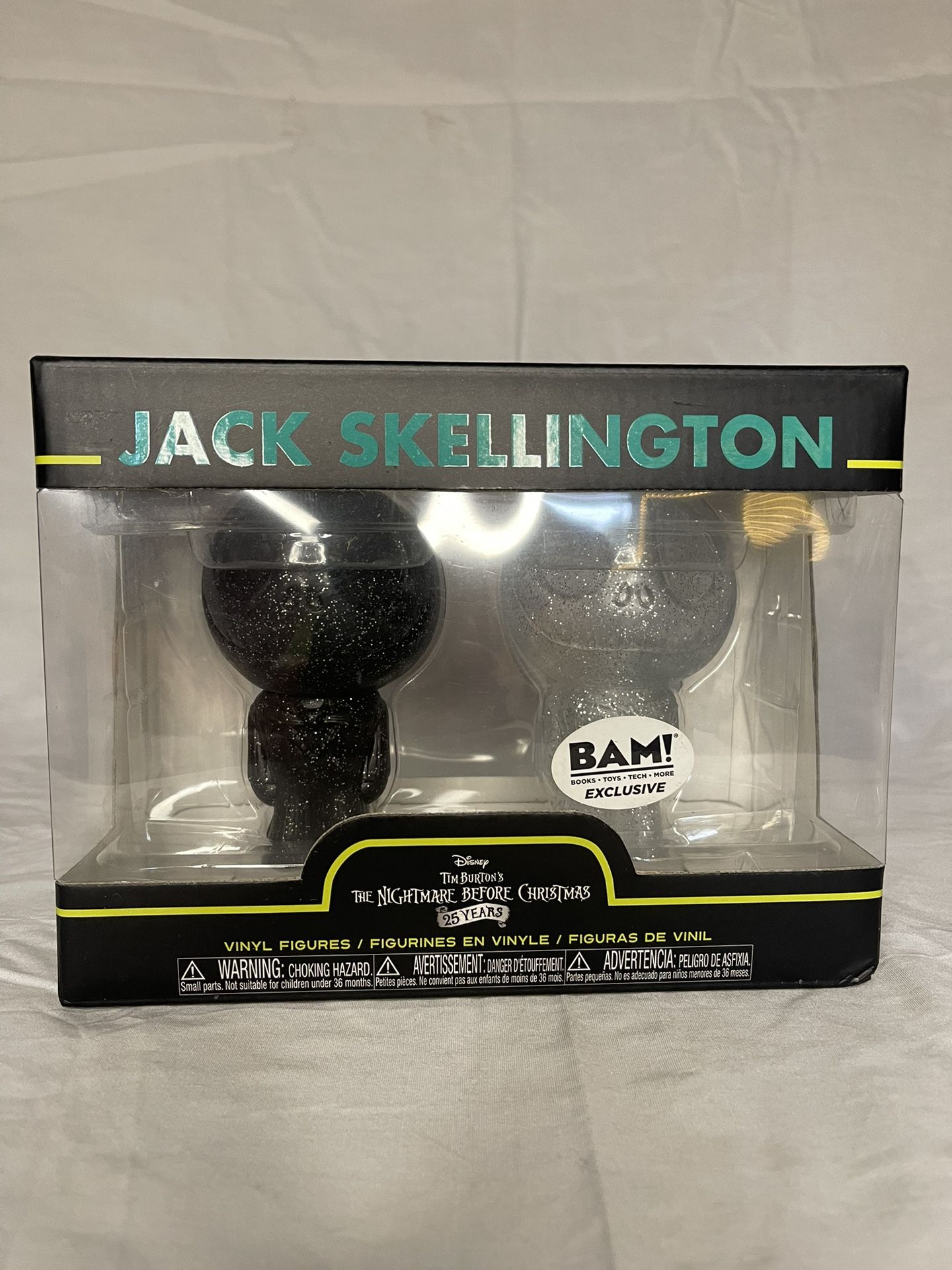 Jack Skellington Black & White BAM! Exclusive 2-pack