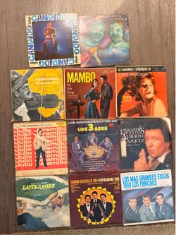 Vintage Latin Vinyl Records Lot