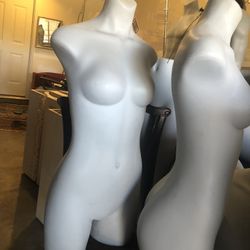 Heavy Duty Mannequin Female Half Body ,male Half Body And Female and Male Legs But Upper Body And Legs Is Not Join !!Cheaper Ever $45 -$55