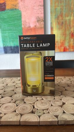 Bell+Howell BetterBeam Rechargeable Table Lamp