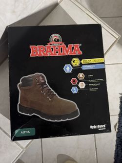 Brahma Men’s Steel Toe Boots Size 11