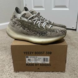 Yeezy 380 Pyrite Size 9.5