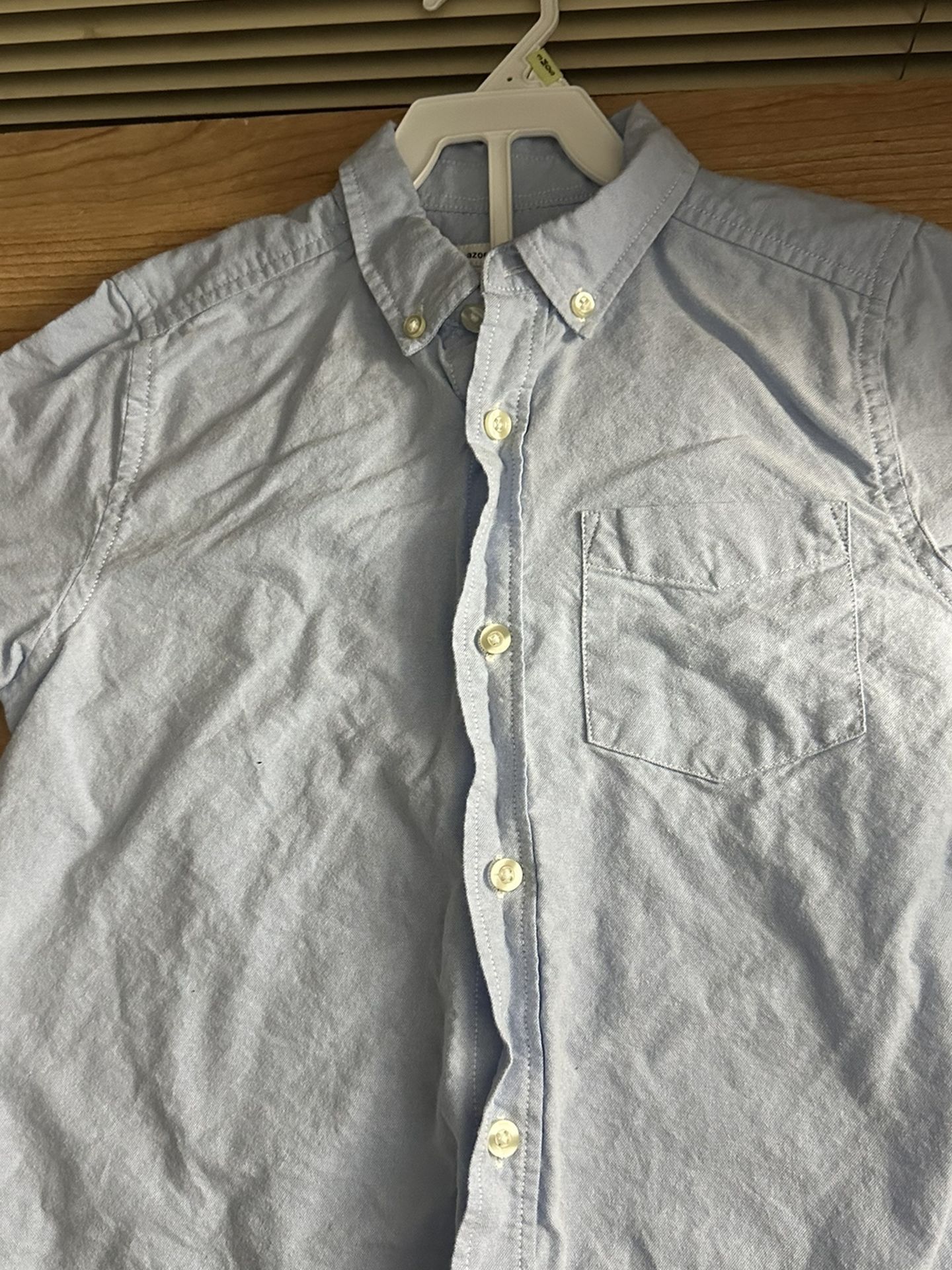 Boys Blue Oxford Shirt