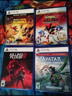 PS5 games, $25 each