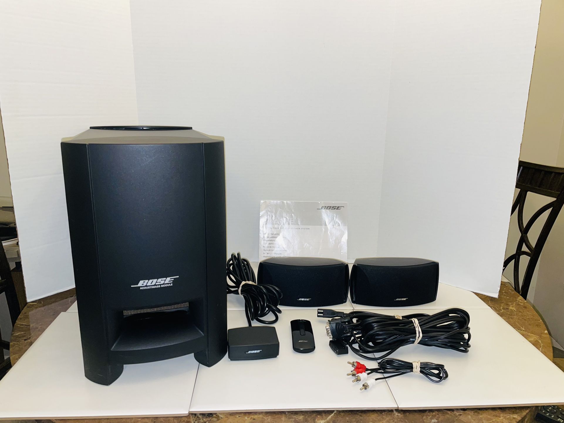 Bose CineMate Series II Complete Digital 2.1 Channel Home Theater Speakers & Subwoofer System