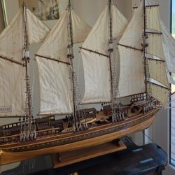 USS Elcano Model Ship