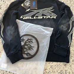 Hellstar Black Hoodie Men’s Size Medium Brand New With Tags 