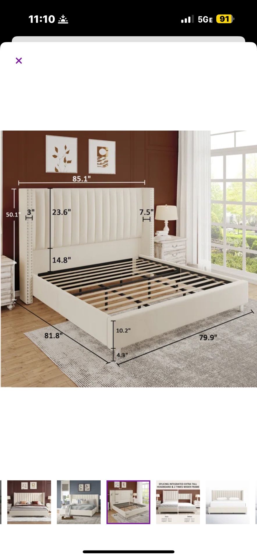 Frame Bed King