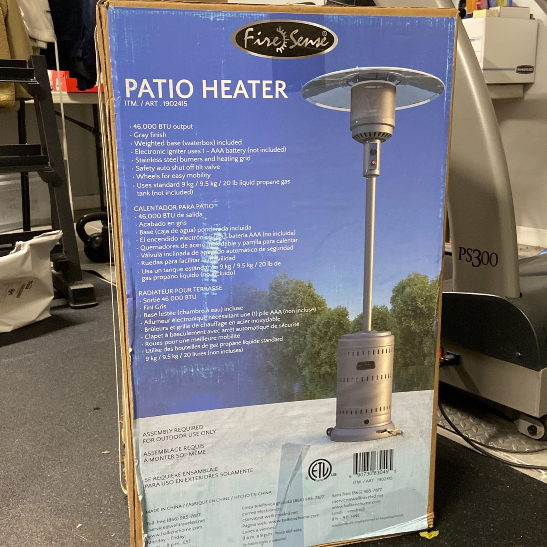 Fire Sense Patio Heater 46,000 BTU for Sale in Fairview, NJ - OfferUp