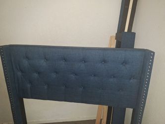 Blue Full size headboard