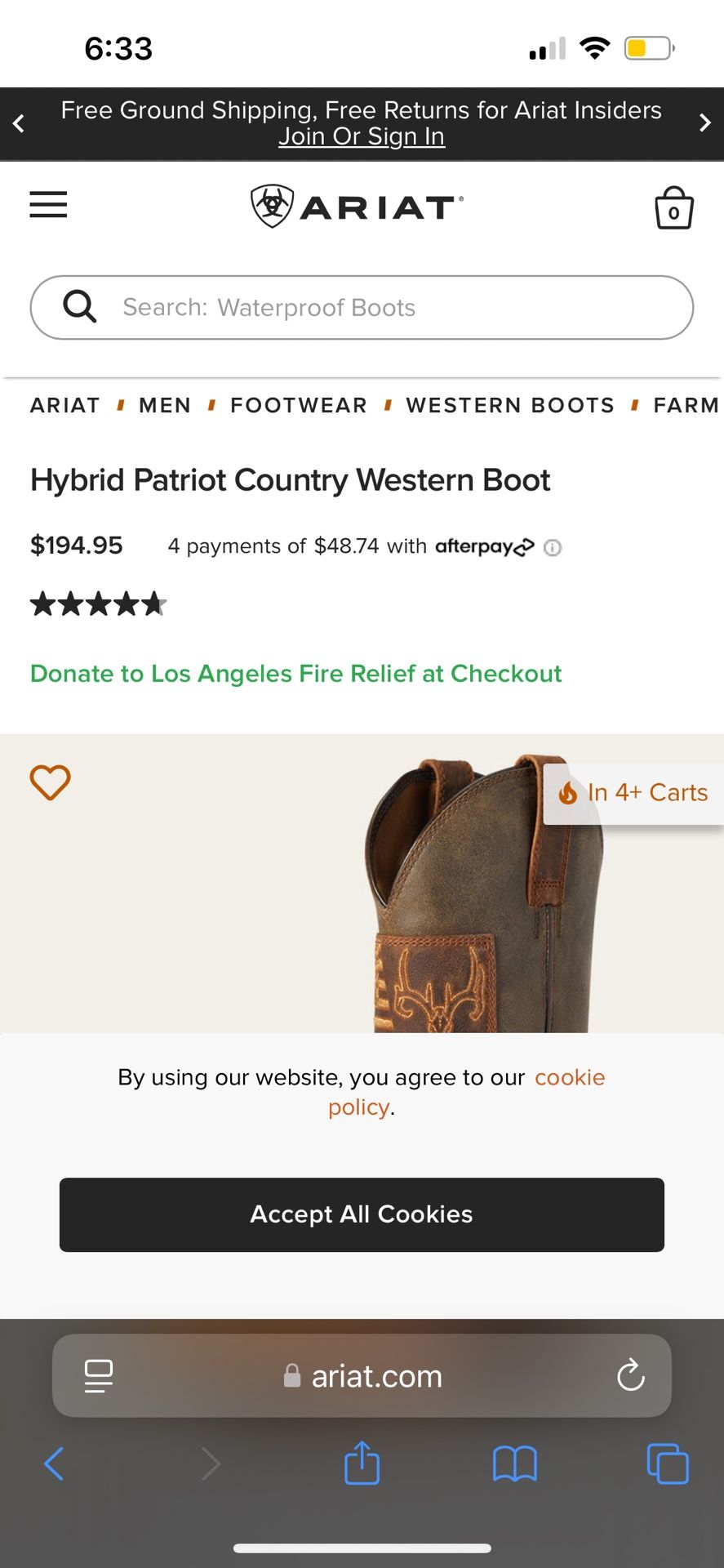Ariat Boots