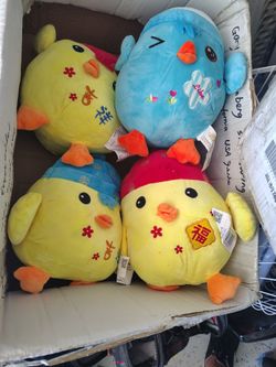 Plushies new Lucky birds
