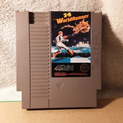 1987 "3D World Runner" Nintendo Game