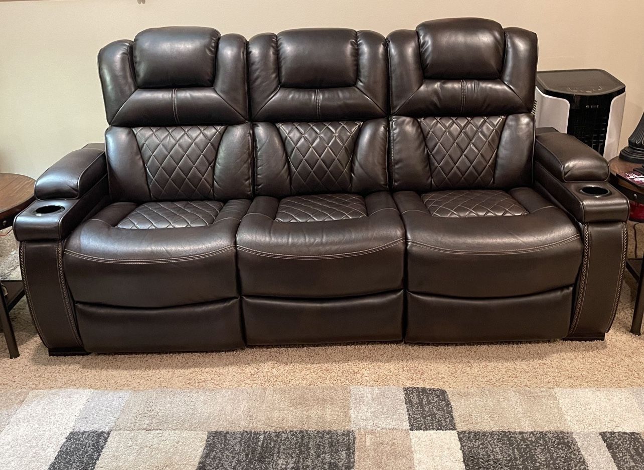Ashley Reclining Couch 