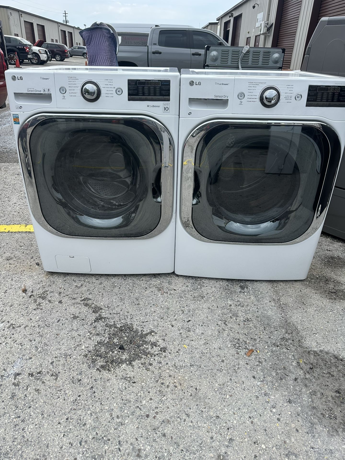 LG Washer And Dryer Big Size